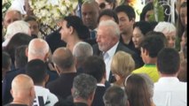 L'addio a Pelé, anche il presidente Lula allo stadio di Santos
