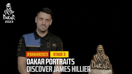 Dakar Portraits - Discover James Hillier - #Dakar2023