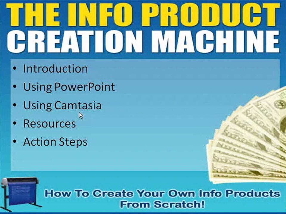 The Info Creation Machine Course.
