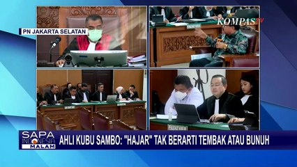 Descargar video: Jamin Ginting Sebut Kata Hajar dari Sambo Identik dengan Tembak dan Membunuh