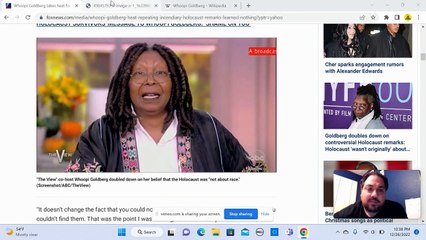 Whoopi Goldberg claims again that the Holocaust was not about race