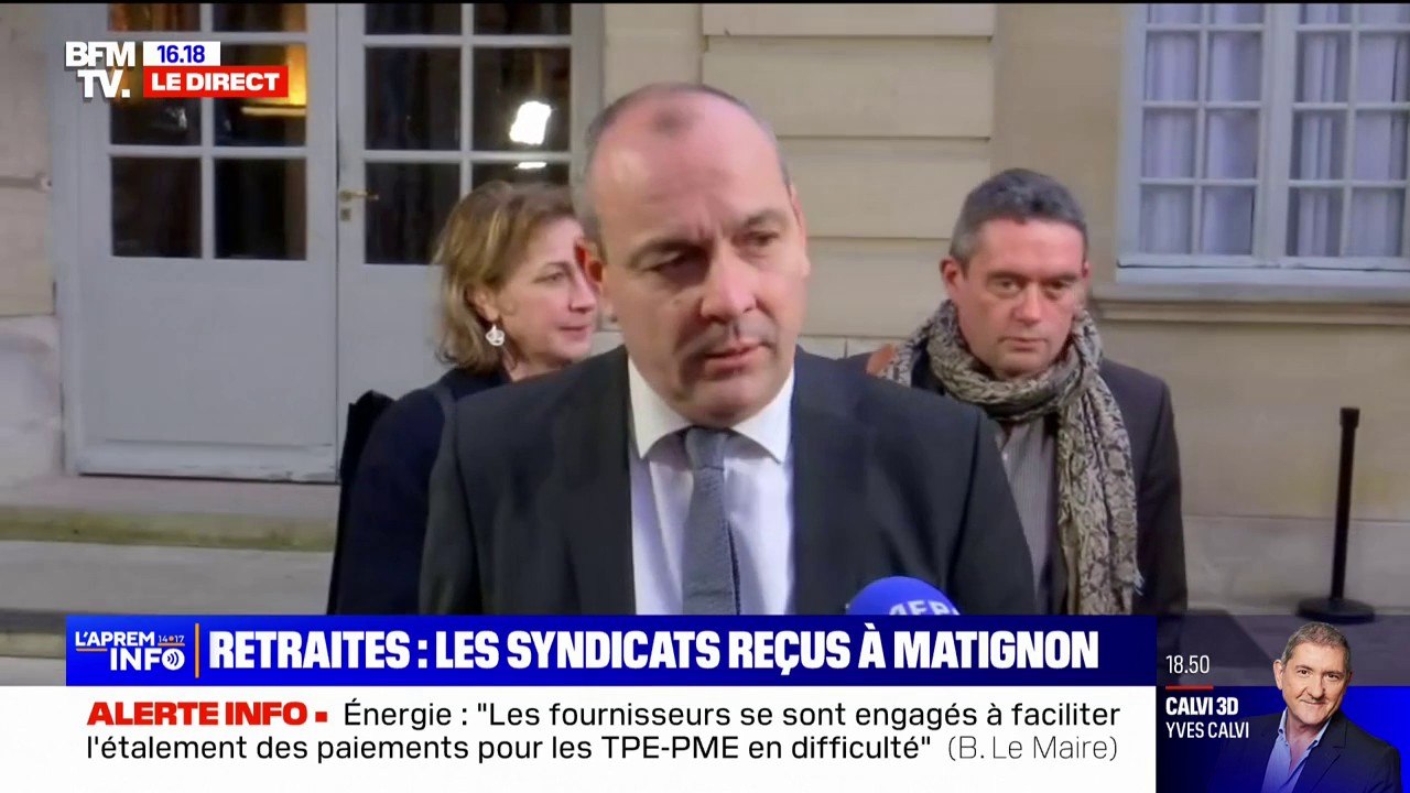 Laurent Berger (CFDT): "S'il y a un report de l'âge légal de départ à la retraite à 64 ou 65 ans, la CFDT se mobilisera pour contester cette réforme"