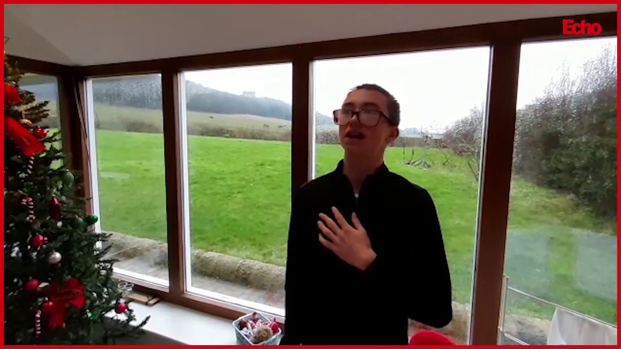 Teenager Hugh Clinton spends the night in old schoolroom to see Penshaw Monument at sunrise