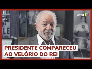 Lula grava depoimento e exalta Rei do Futebol: "Não existe ninguém igual ao Pelé"