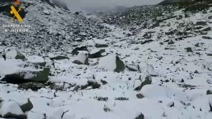 Búsqueda del montañero en la Sierra de Béjar