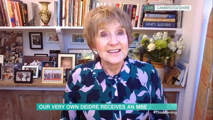 This Morning agony aunt Deidre shares heartwarming story of being awarded MBE week before husband died