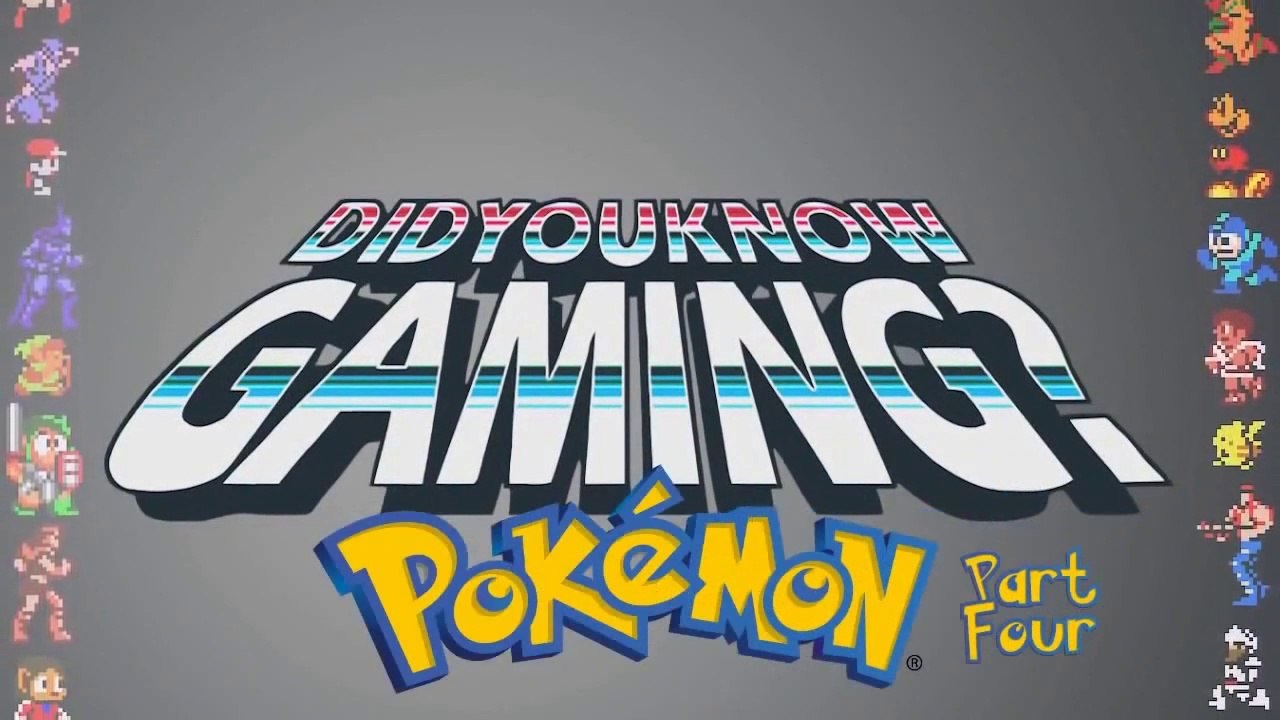 Did You Know Gaming #037 - Pokémon - Parte 4 (Legendado)