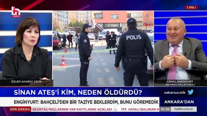 Cemal Enginyurt canlı yayında esti gürledi