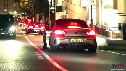 Mercedes AMG GT Black Series Driving in Monaco -
