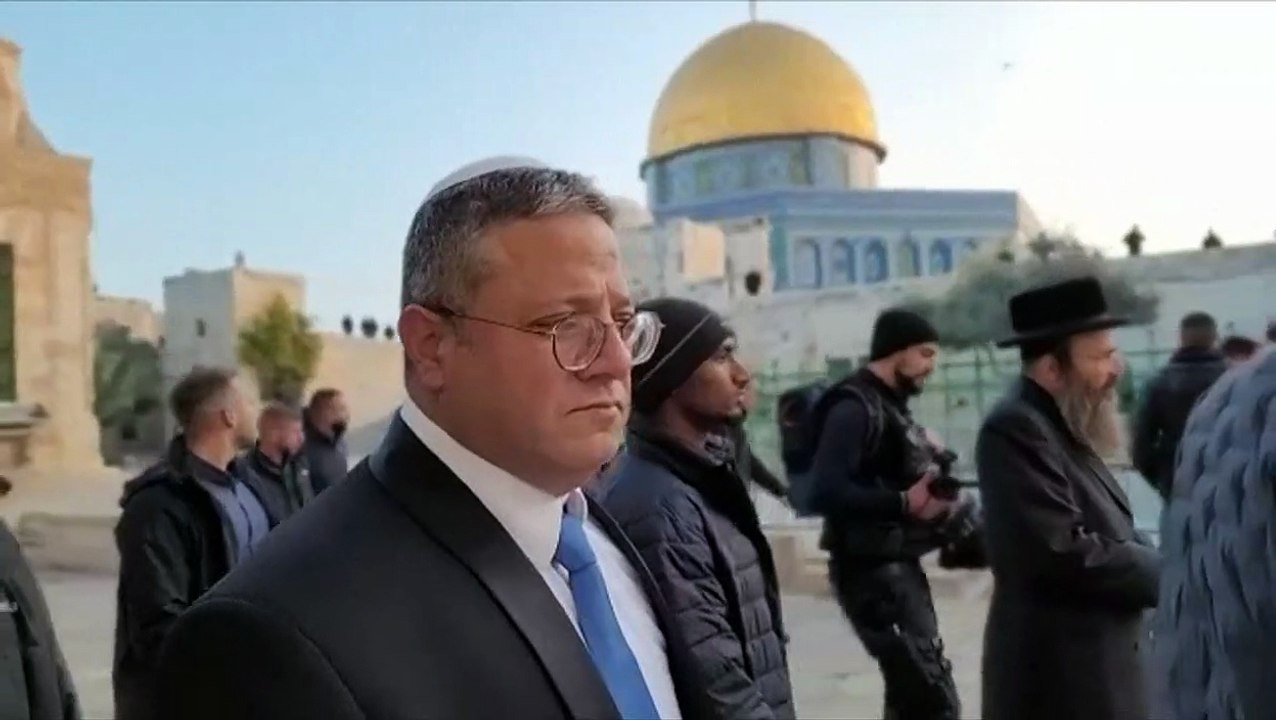 Ben Gvir: 'Die Juden werden auf den Tempelberg gehen'