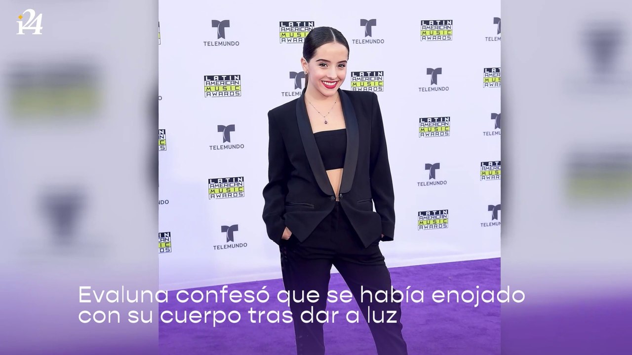 Evaluna mostró las estrías que le dejó su embarazo y confesó que se había enojado con su cuerpo