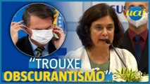 Nova ministra da Saúde critica negacionismo de Bolsonaro