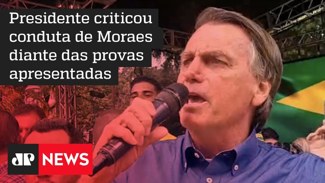 Bolsonaro sobre inserções eleitorais: 'Foi comprovada a diferença de tratamento com Lula'