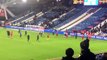 Luton players celebrate at Huddersfield