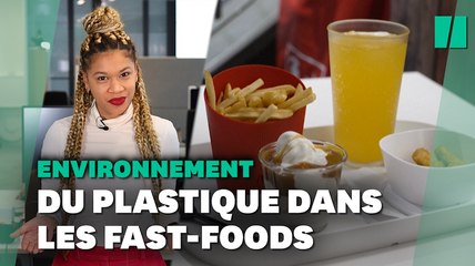 Le plastique arrive en force dans les fast-foods, et pour une fois c’est pour la planète