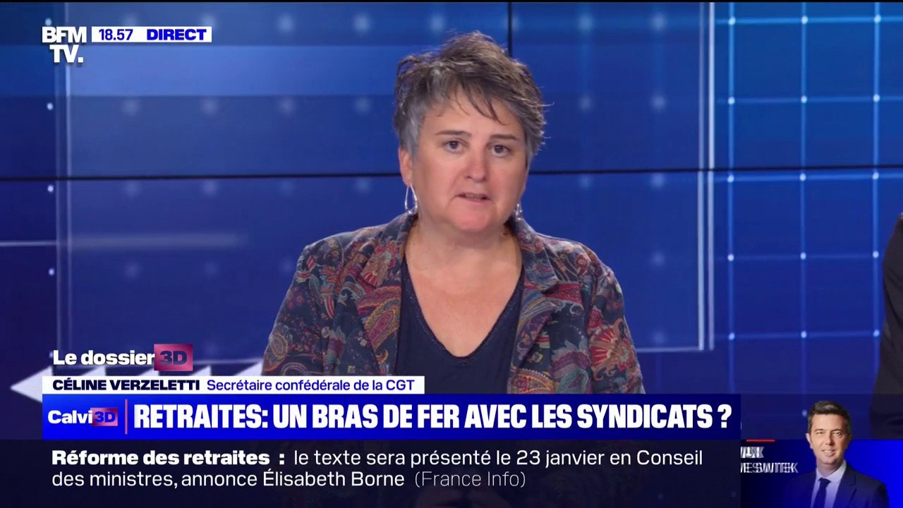 Céline Verzeletti (CGT): "Le gouvernement dit vouloir discuter, mais il fait semblant"