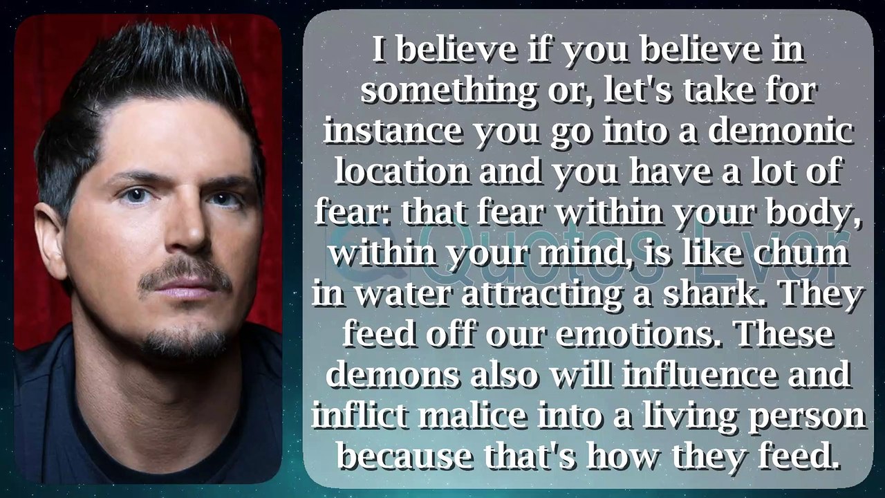 Zak Bagans 56 #quotesaboutlife #quotesaboutlove #quoteschannel Quotes Ever