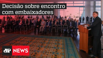 TSE julga amanhã (30) discurso de Bolsonaro em encontro com embaixadores