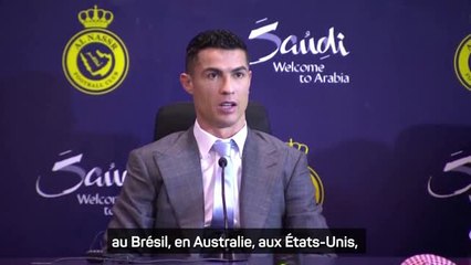 Al-Nassr - Ronaldo : “Ce contrat est unique parce que je suis un joueur unique”