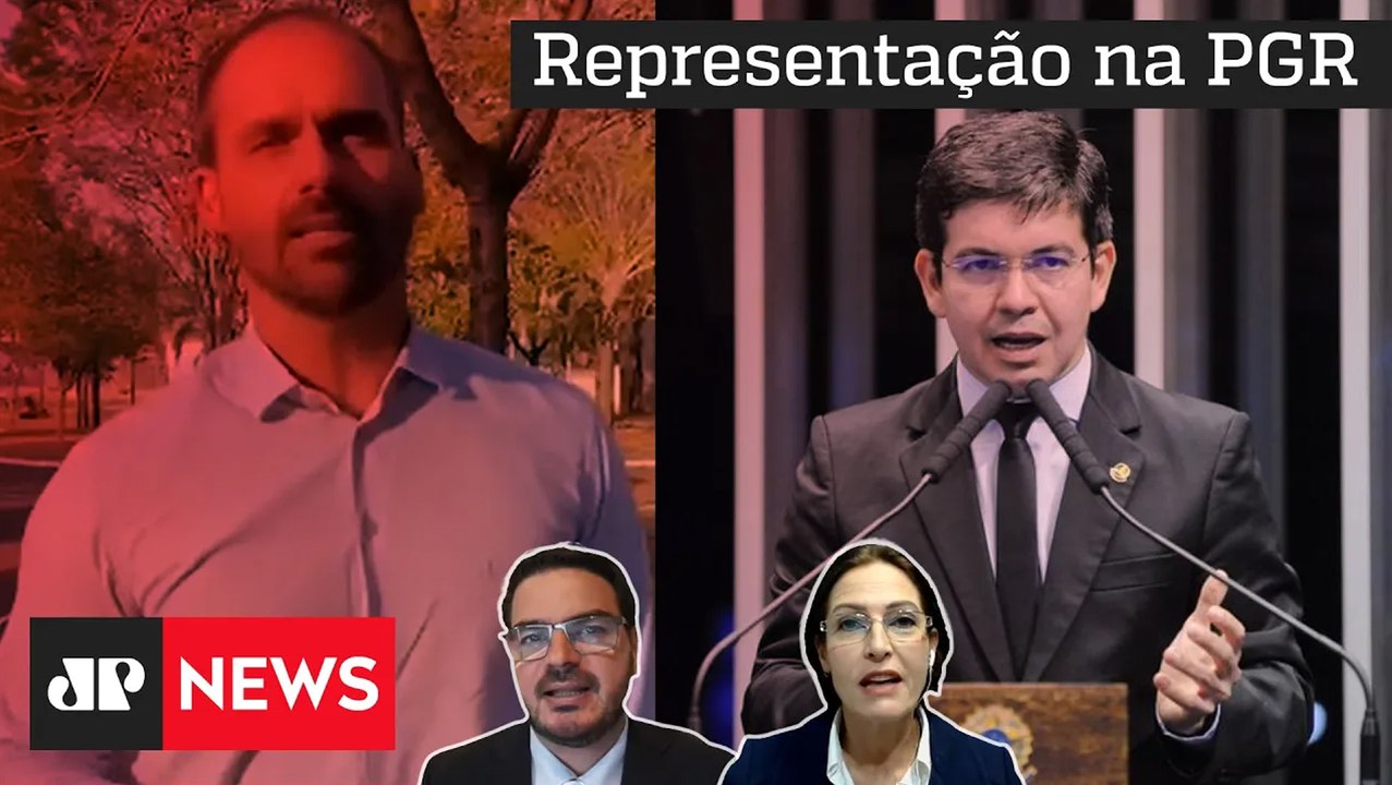 Eduardo Bolsonaro acusa Randolfe Rodrigues de ativismo judicial