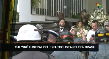 TeleSUR Noticias 15:30 03-01: Brasil despide a su eterno astro del fútbol, Pelé