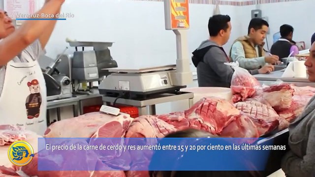 Precio de la carne de cerdo y res aumentó entre 15 y 20% en Veracruz