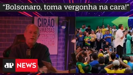 Ciro: “Bolsonaro, no máximo seu governo é menos corrupto do que o do Lula”