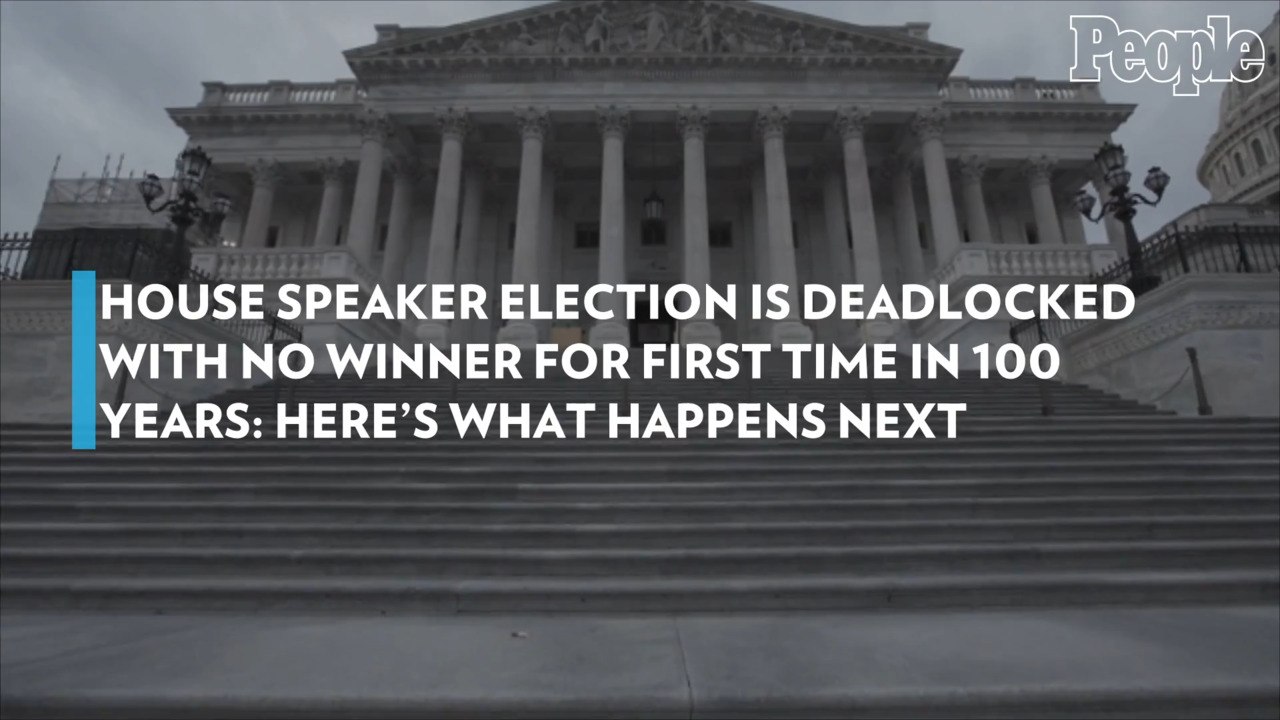 House Speaker Election Is Deadlocked with No Winner for First Time in 100 Years: Here's What Happens Next