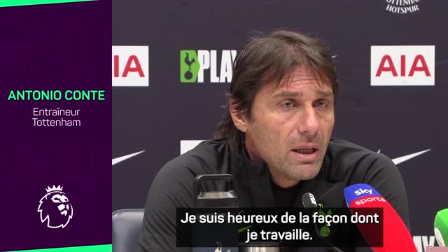 Tottenham - Conte : “Je vous répète toujours la même chose et c’est difficile”