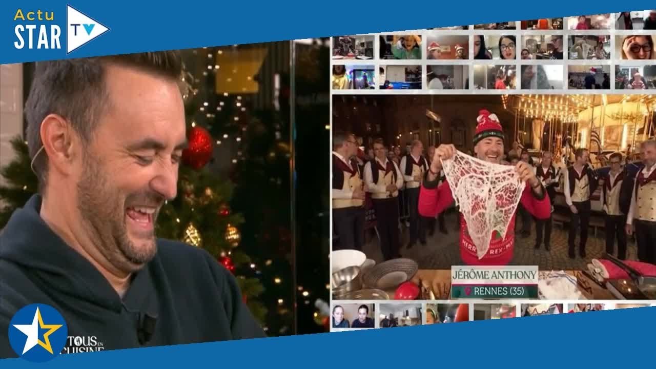 "Il est fou" : Jérôme Anthony provoque un fou rire de Cyril Lignac dans Tous en cuisine en faisant u