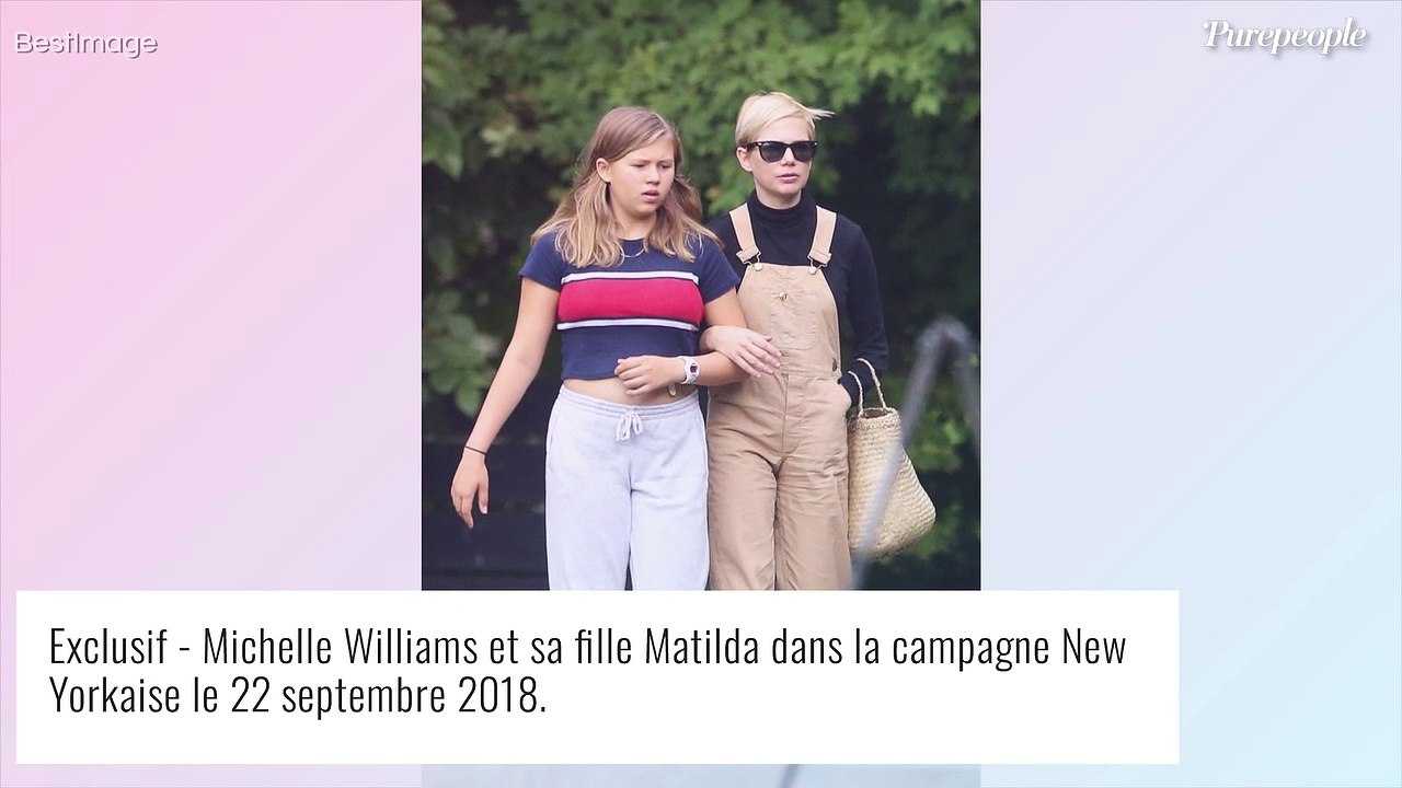 Heath Ledger et Michelle Williams : Leur fille Matilda est déjà une vraie adulte... elle ressemble tant à son père !