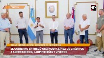 El Gobierno entregó una nueva línea de créditos a aserraderos, carpinterías y viveros