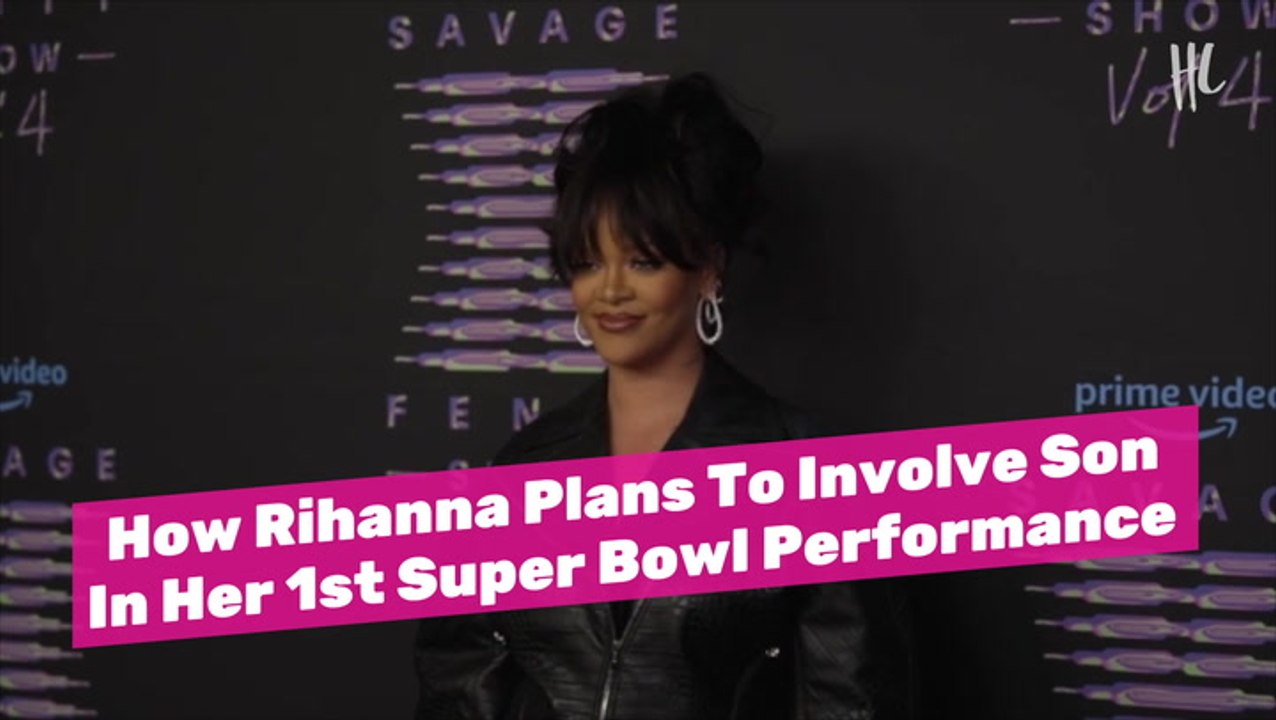 How Rihanna Plans To Involve Son In Her 1st Super Bowl Performance