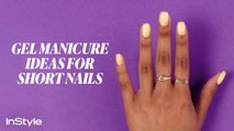 Gel Manicure Nail Art Ideas for Short Nails