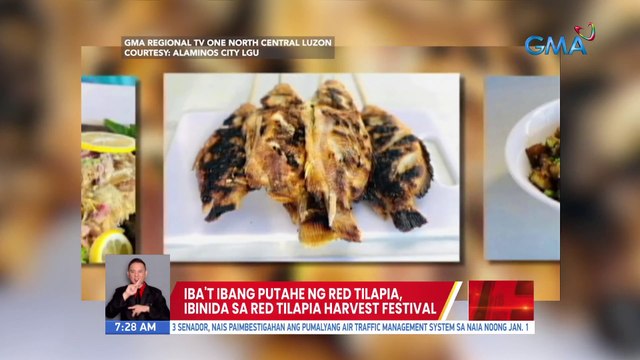Iba't ibang putahe ng red tilapia, ibinida sa Red Tilapia Harvest Festival | UB