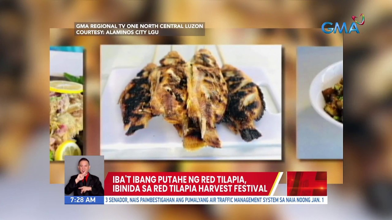 Iba't ibang putahe ng red tilapia, ibinida sa Red Tilapia Harvest Festival | UB