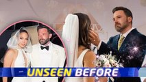 Some sweet never-before-seen photos of JLo's wedding with Ben Affleck revealed