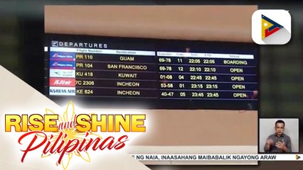 下载视频: MIA Terminal 1, wala nang naitalang delayed at cancelled international flights