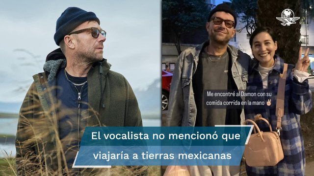¿Damon Albarn, vocalista de Gorillaz, en la CDMX?