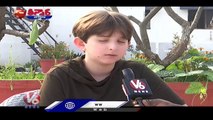 Zbigniew Chertlur Boy From Poland Became Internet Sensation By Singing Telugu Songs _ V6 Teenmaar