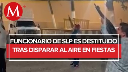 Hermes Cano es destituido de su cargo tras disparar en festejos de fin de año; SLP