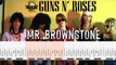 GUNS N' ROSES - MR. BROWNSTONE Guitar Tab | Guitar Cover | Karaoke | Tutorial Guitar | Lesson | Instrumental | No Vocal