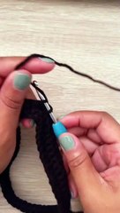 طريقة عمل غرزة كروشيه مجسمة سهلة جداً