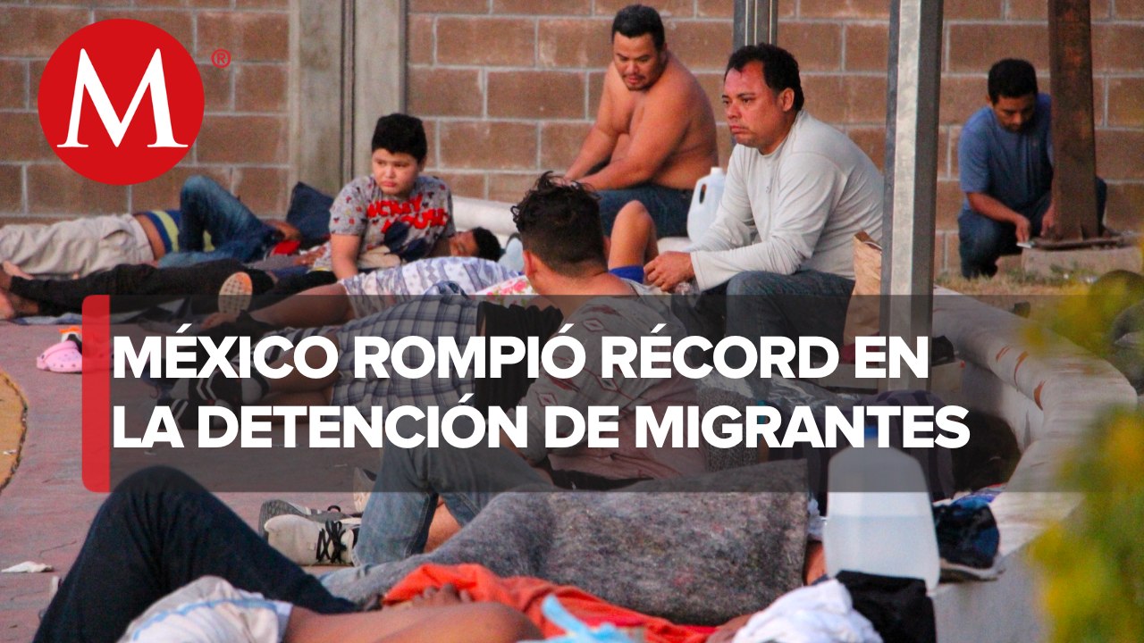 La detención de migrantes en México rompe récord en 2022