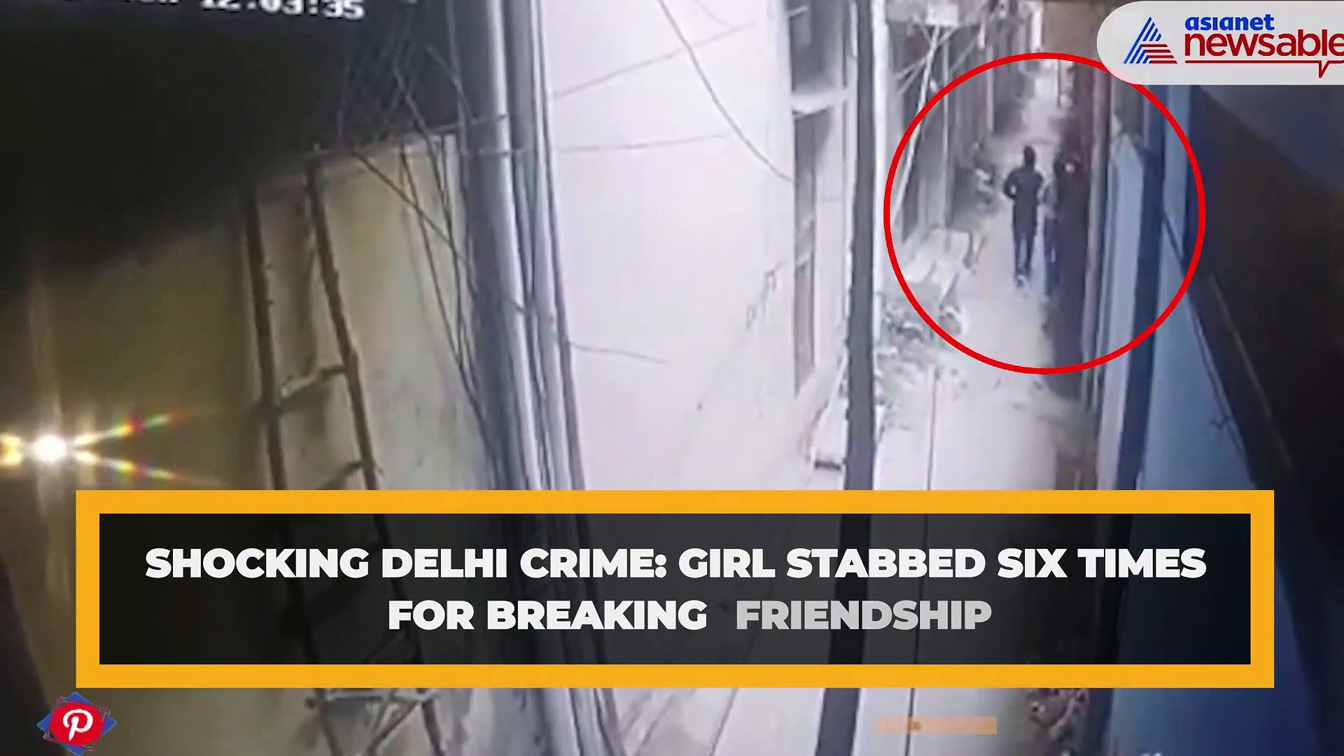 Shocking Delhi crime on CCTV: Girl stabbed six times for breaking friendship