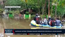 Kapolda Jateng Irjen Pol Ahmad Luthfi Terabas Banjir Mengecek Sejumlah Lokasi Banjir di Semarang