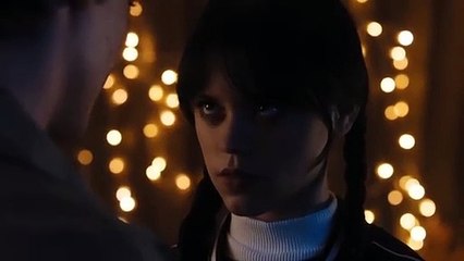 Wednesday and Tyler make out