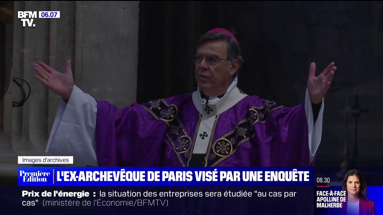 L'ex-archevêque de Paris visé par une enquête pour agression sexuelle
