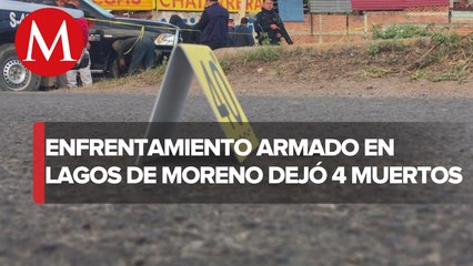 Suman cuatro hombres muertos solo hoy en Lagos de Moreno