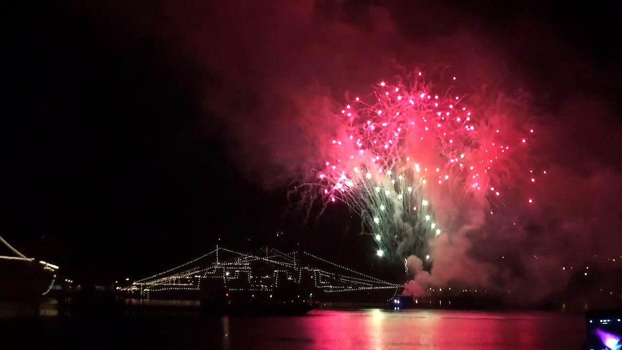Happy New Year YOKOSUKA Verny Park countdown 2018　 横須賀カウントダウン in japan